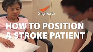 How To Position A Stroke Patient [upl. by Lear]