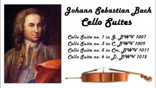 Johann Sebastian Bach  Cello suites in 432 Hz great for reading or studying [upl. by Ayhtnic]