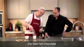 How to make a hot chocolate using an aerolatte milk frother [upl. by Allsun]