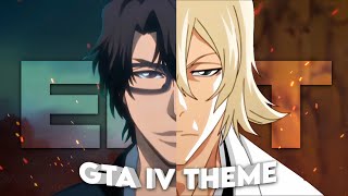 Aizen x Urahara  GTA IV Theme Edit [upl. by Benedikt979]